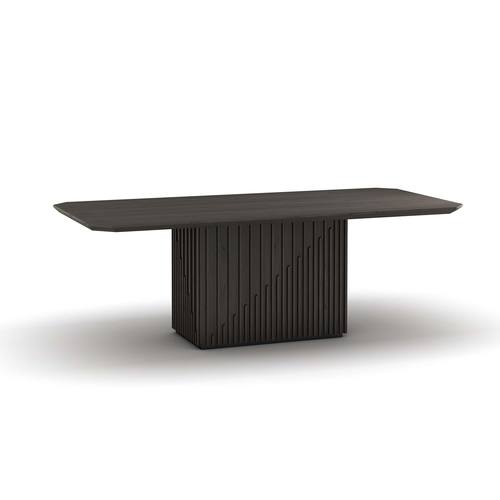 Moderna Dark Oak Dining Table by J&M Furniture