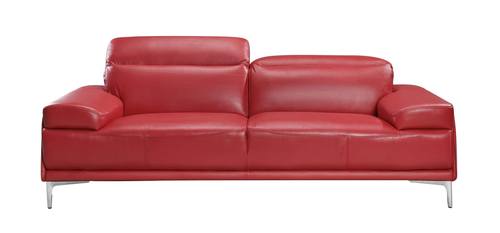 Nicolo Red Loveseat by J&M Furniture