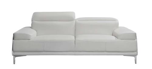 Nicolo White Sofa by J&M Furniture