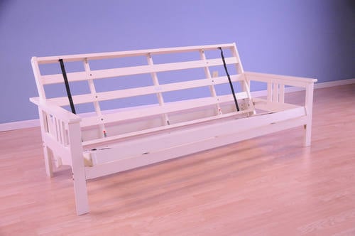 Monterey Futon Frame Antique White by Kodiak