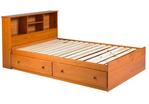 Kansas Storage Bed w/2 Drawers by Palace Imports