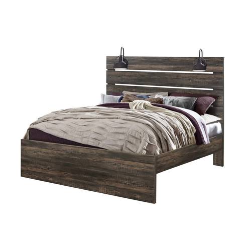 Linwood Dark Oak Bedroom Set by Global Furniture