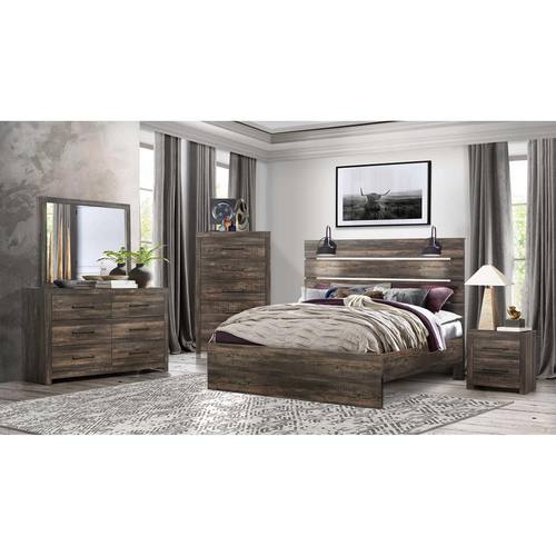 Dark oak 2024 bedroom furniture