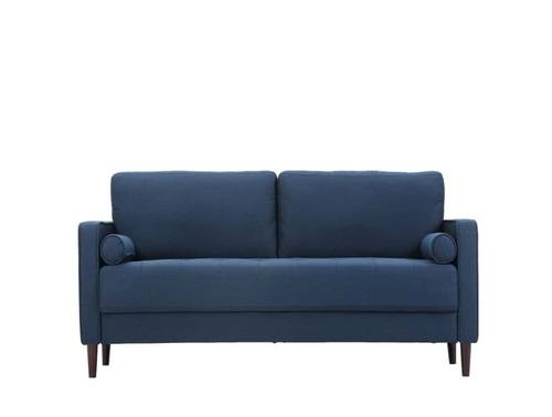 Langford Navy Blue Sofa by Lifestyle Solutions
