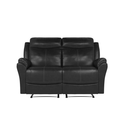 Faux leather 2024 lounger