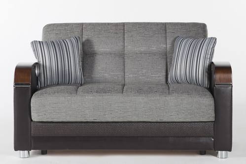 Luna Fulya Gray Loveseat by Bellona
