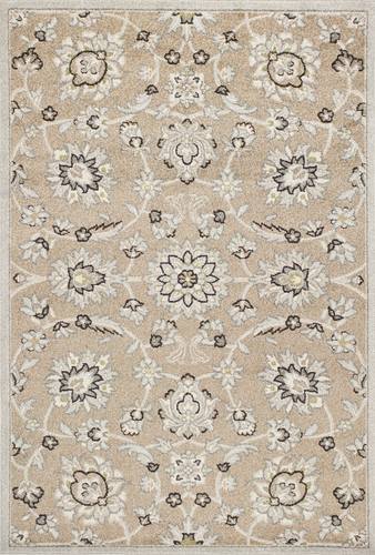 Lucia Beige/Grey Verona Area Rug by KAS Rugs