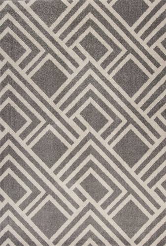 Lucia Grey Modeme Area Rug by KAS Rugs