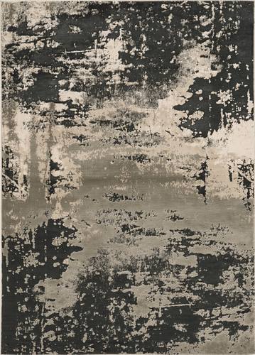 Luna Silver Charcoal Eclipse Area Rug by KAS Rugs