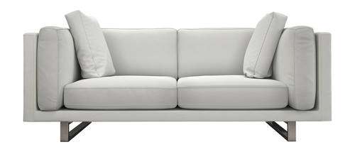 Fulton Loveseat Sofa White by Modloft