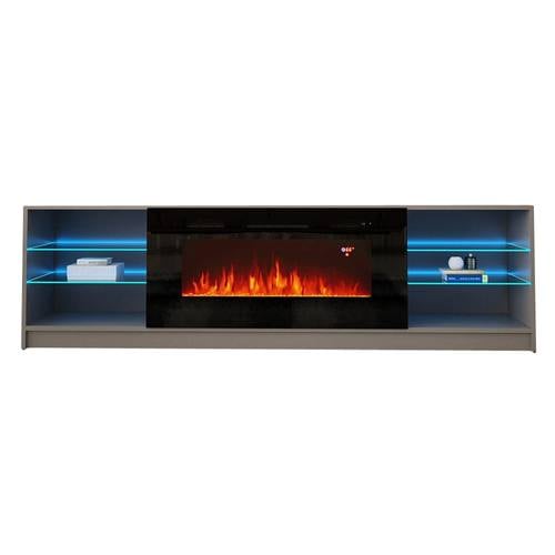 Boston 01 Electric Fireplace Modern 79