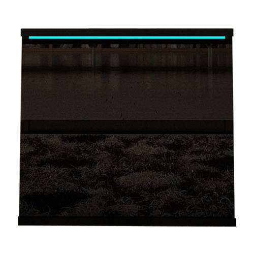 Euphoria 06 Black Modern Nightstand by Meble Furniture
