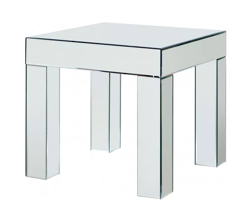 Lainy Rectangular Mirror End Table by Meridian Furniture