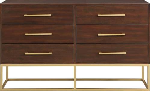 Maxine Dark Cherry Dresser by Meridian Furniture