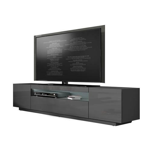 Miami 200 Dark Gray Modern 79" TV Stand by Meble Furniture