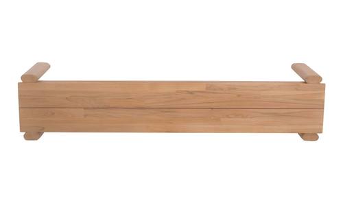 Tempo Outdoor Dining Bench Natural main image 0