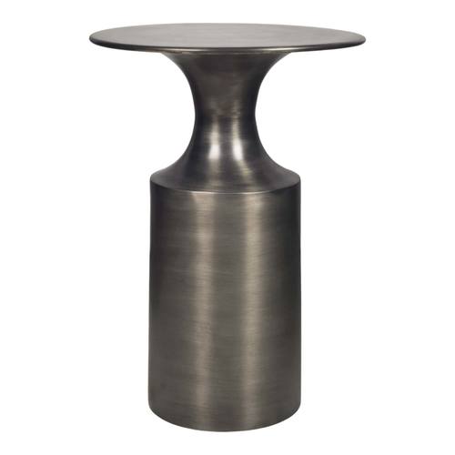Rassa Polished Zinc Accent Table by Moe's Home Collection