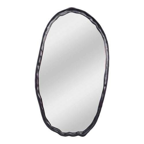 Foundry Black Oval Mirror by Moe's Home Collection