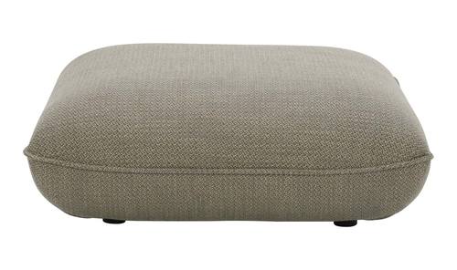 Zeppelin Speckled Pumice Ottoman by Moe's Home Collection
