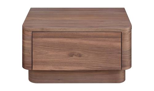 Round Off Walnut Nightstand by Moe's Home Collection