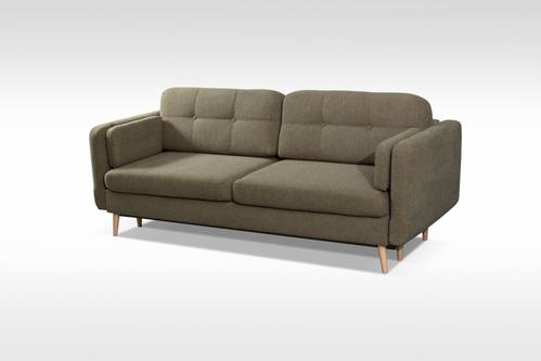 Manhattan Olive Sofa Bed (Queen Size) by Skyler Designs