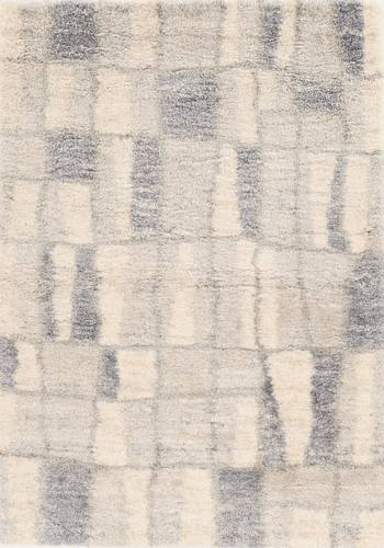 Merino Ivory/Blue Cityscape Area Rug by KAS Rugs