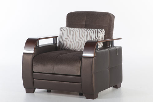 Natural Prestige Brown Chair by Bellona