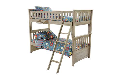 Sailboat Bunk Bed Brushed Driftwood by Night & Day Furniture