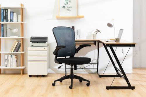 Newton Mesh Office Chair, Gray by LeisureMod