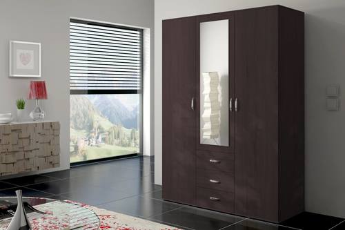 Orlando 59 Inch Wenge Wardrobe by Skyler Designs