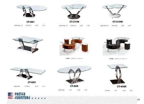 CT 326 W Wenge Coffee Table by Pantek Furniture