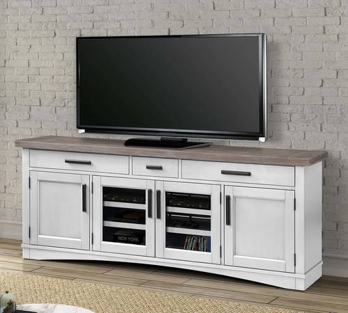 Americana Modern Cotton 76 Inch TV Console by Parker House Furniture
