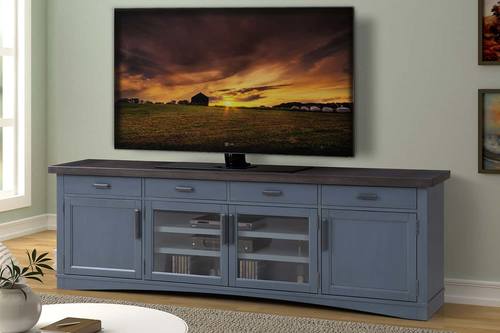 Americana Modern Denim 92 Inch TV Console by Parker House Furniture