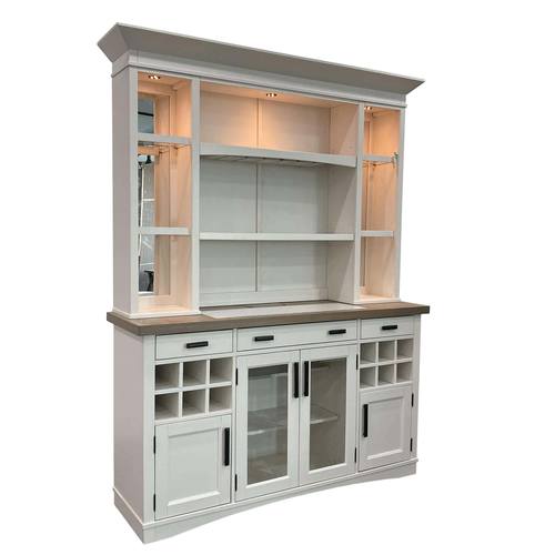 Americana Modern Dining 2pc 69 Inch Buffet w/Hutch by Parker House Furniture