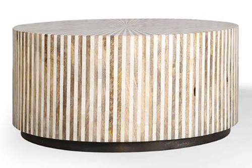 Crossings Downtown Round Cocktail Table by Parker House Furniture