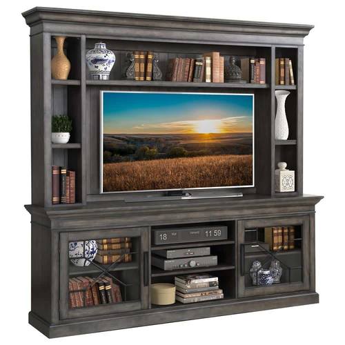 Sundance Smokey Grey 92 Inch Console w/Hutch & Backpanel by Parker House Furniture