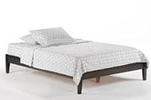 P Series Basic Dark Chocolate Platform Bed by Night & Day Furniture