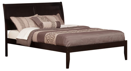 Portland Espresso Platform Bed by Atlantic Furniture