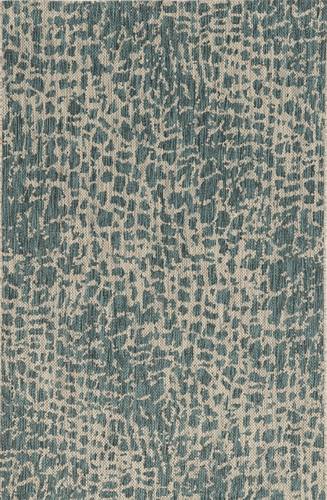Provo Teal Safari Area Rug by KAS Rugs
