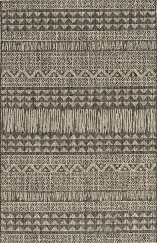 Provo Charcoal Tribe Area Rug by KAS Rugs