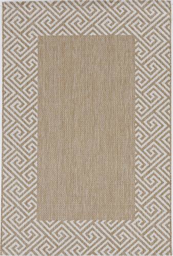Provo Natural Greek Key Area Rug by KAS Rugs