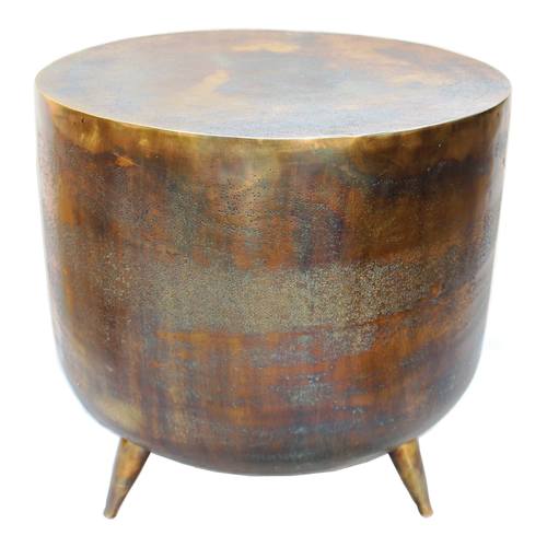 Kettel Accent Table Brass by Moe's Home Collection