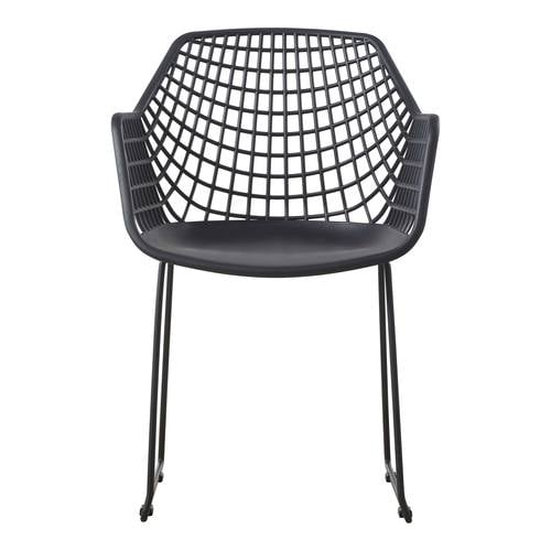 Honolulu Chair Black, Set of 2 by Moe's Home Collection