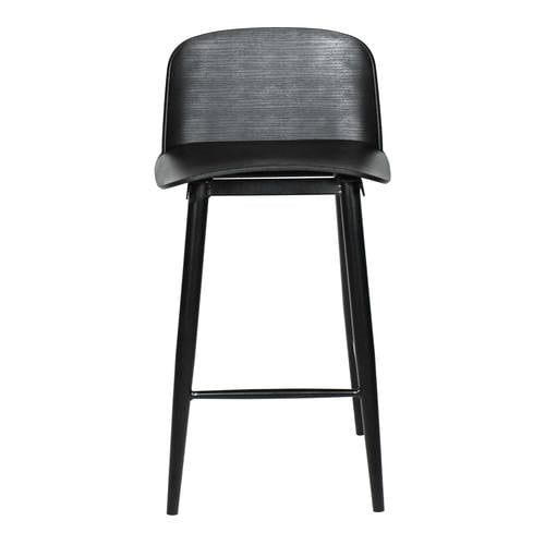 Looey Counter Stool Black (Set of 2) by Moe's Home Collection