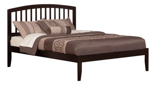 Richmond Espresso Platform Bed by Atlantic Furniture