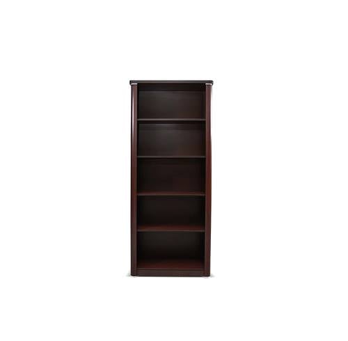 Luxor Dark Brown Bookcase by Skyler Designs