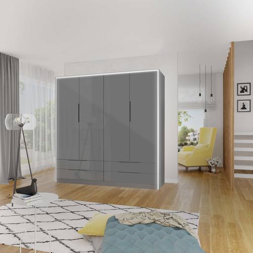 Modo Gray Wardrobe by Skyler Designs