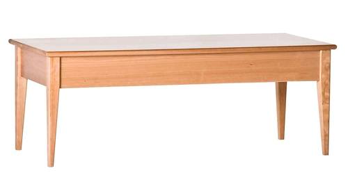 Shaker Cocktail Table without Drawer Natural by Comfort Pure