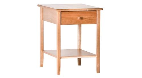 Shaker End Table Natural by Comfort Pure