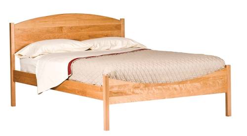 Shaker Moondance Natural Platform Bed by Comfort Pure